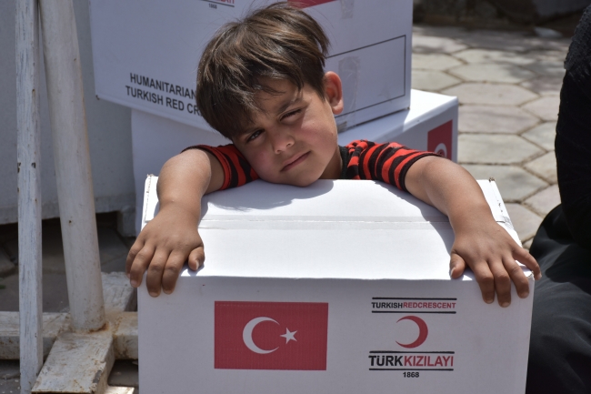 Türk Kızılayı'ndan Kerkük'te insani yardım